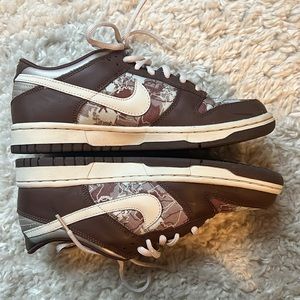 Nike 6Y/men’s brown map dunks